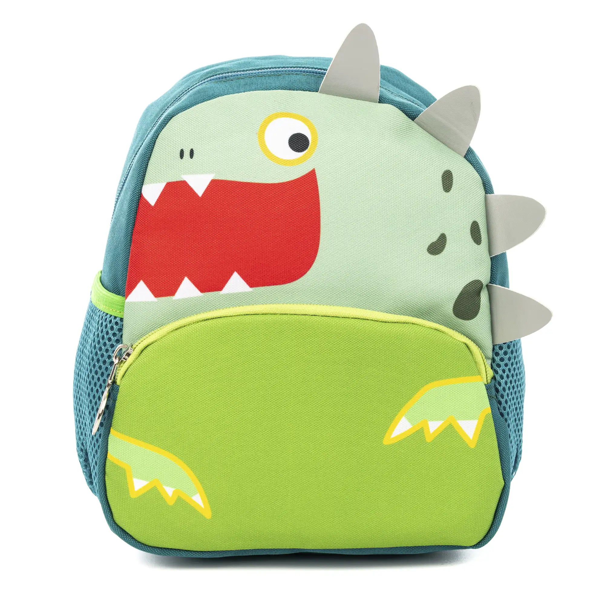 Mochila infantil con diseño de Dinosaurio. Con hombreras acolchadas, transpirables y ajustables.