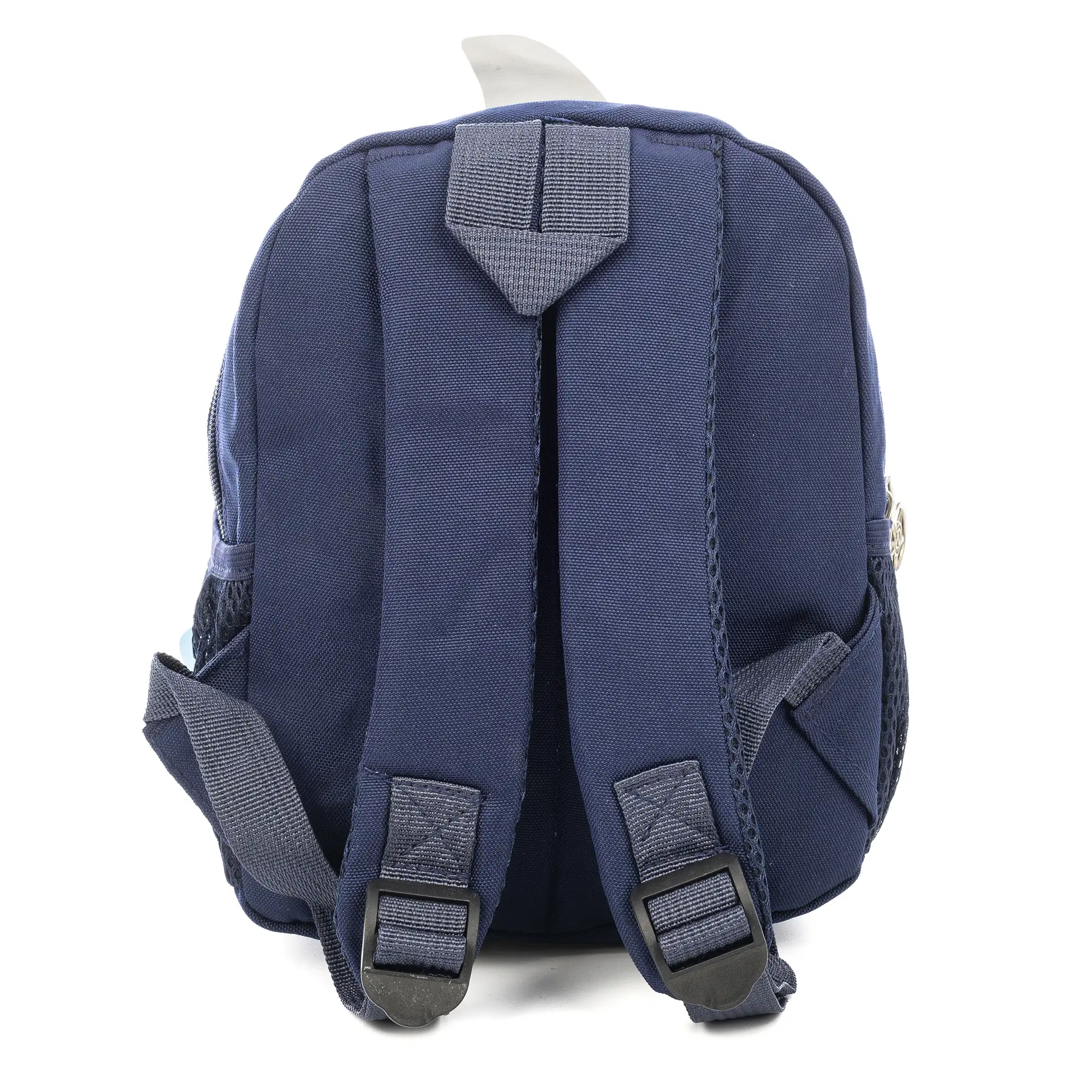 Mochila infantil con diseño de tiburón. Con hombreras acolchadas, transpirables y ajustables.