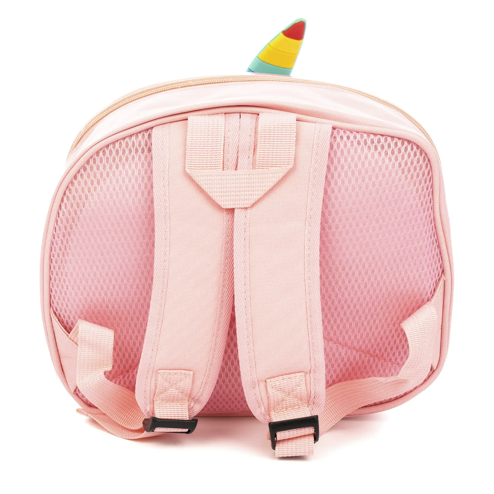 Mochila infantil con diseño de Unicornio. Con respaldo y hombreras acolchados, transpirables y ajustables.