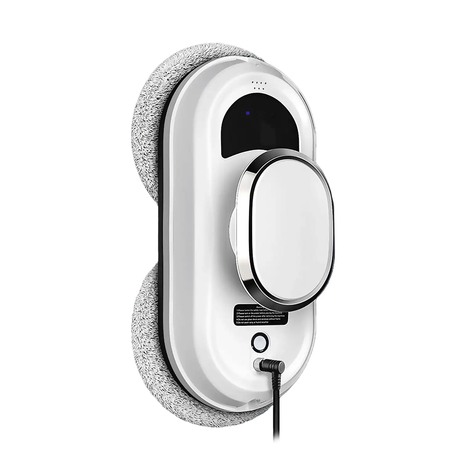 Limpiaventanas inteligente de 90W, con mando de control y 5600 pa de succión.