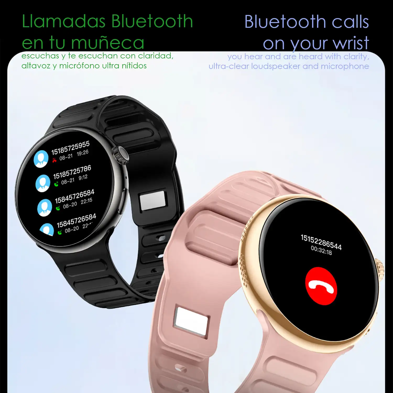 Smartwatch Z12 Pro con monitor de tensión cardiaco avanzado, O2, termómetro. Múltiples modos deportivos. Doble correa.