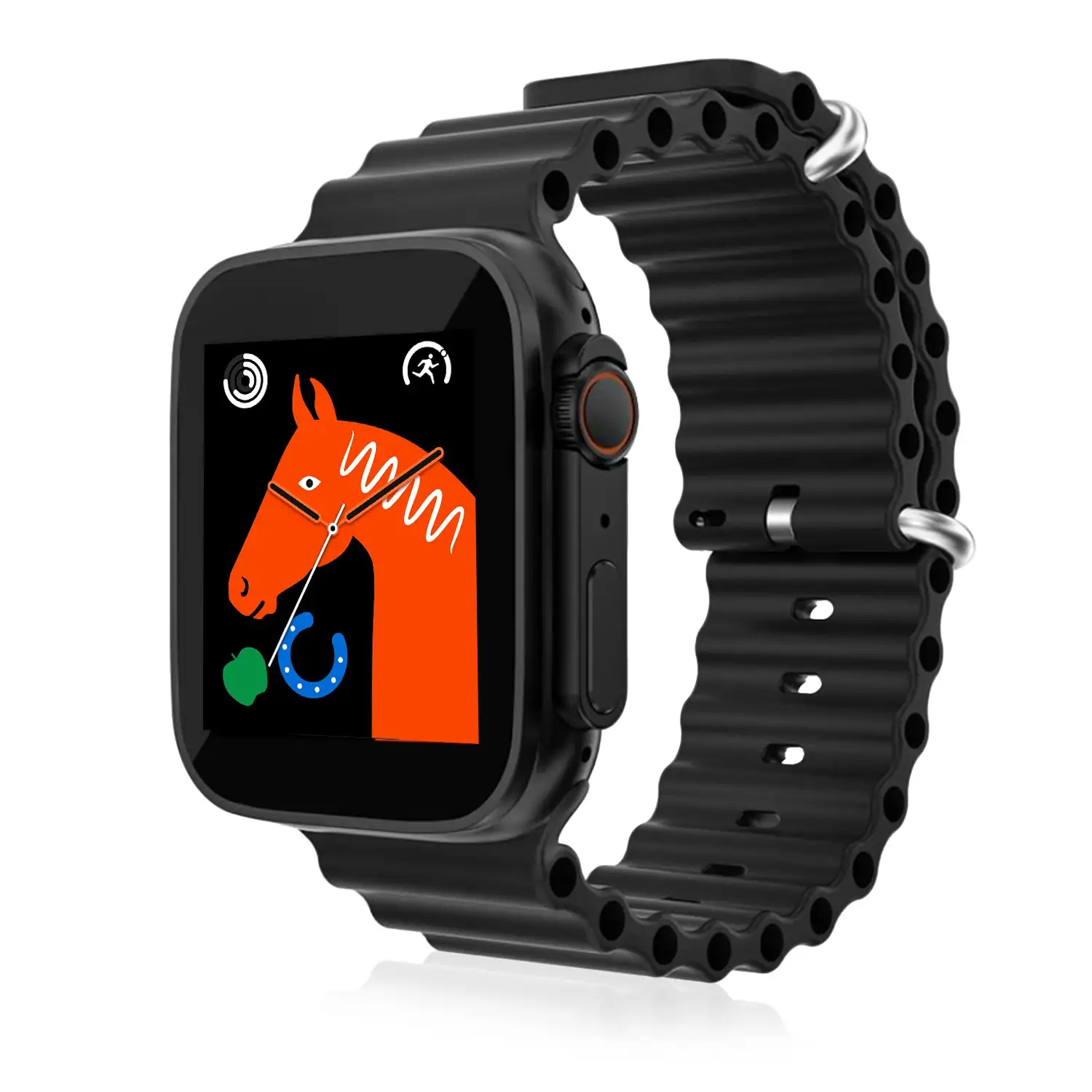 Smartwatch T500 Ultra, aviso de notificaciones, teclado de llamada bluetooth, modos de deporte y monitor cardiaco.