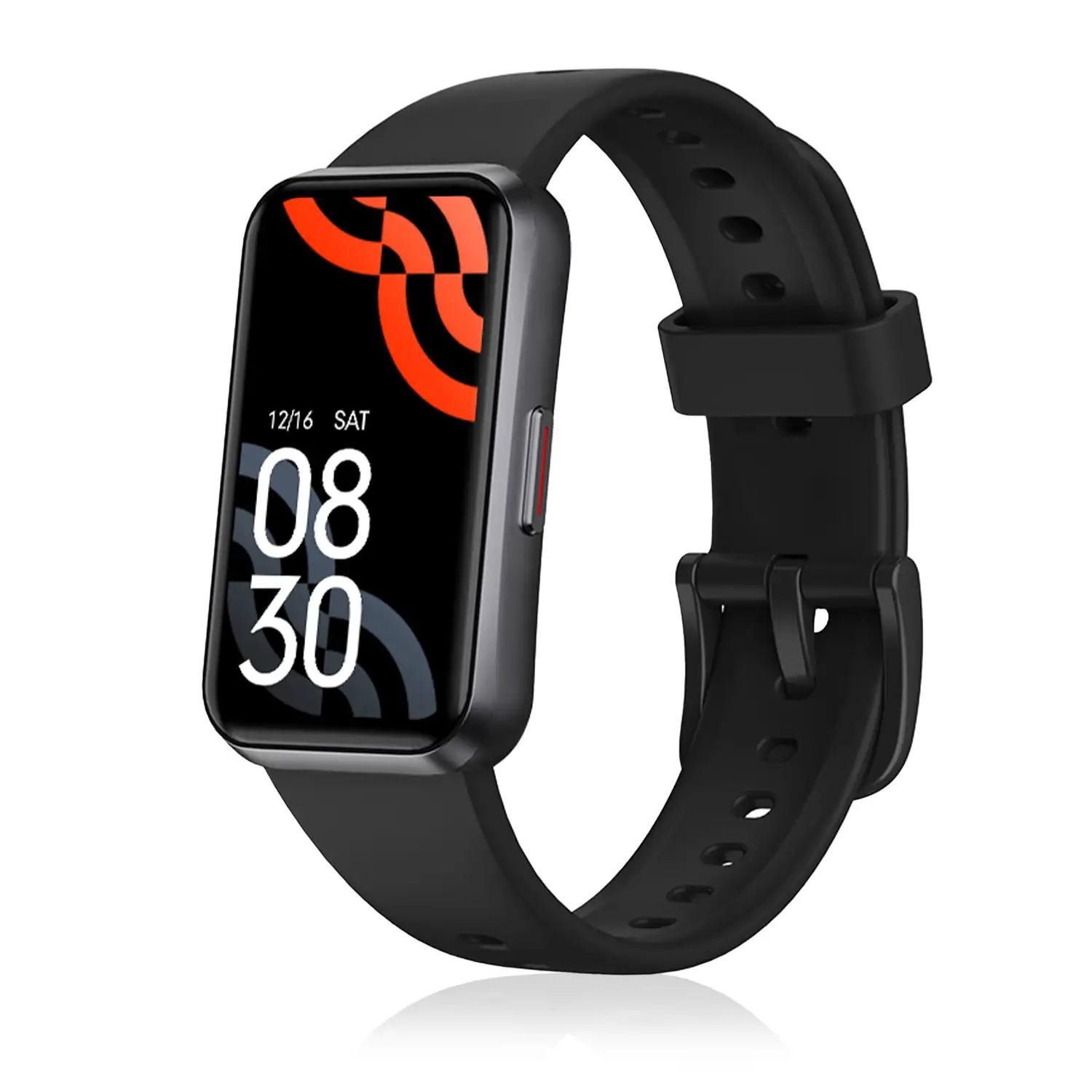 Brazalete inteligente T54B con monitor de tensión y O2. Varios modos deportivos, notificaciones de apps.