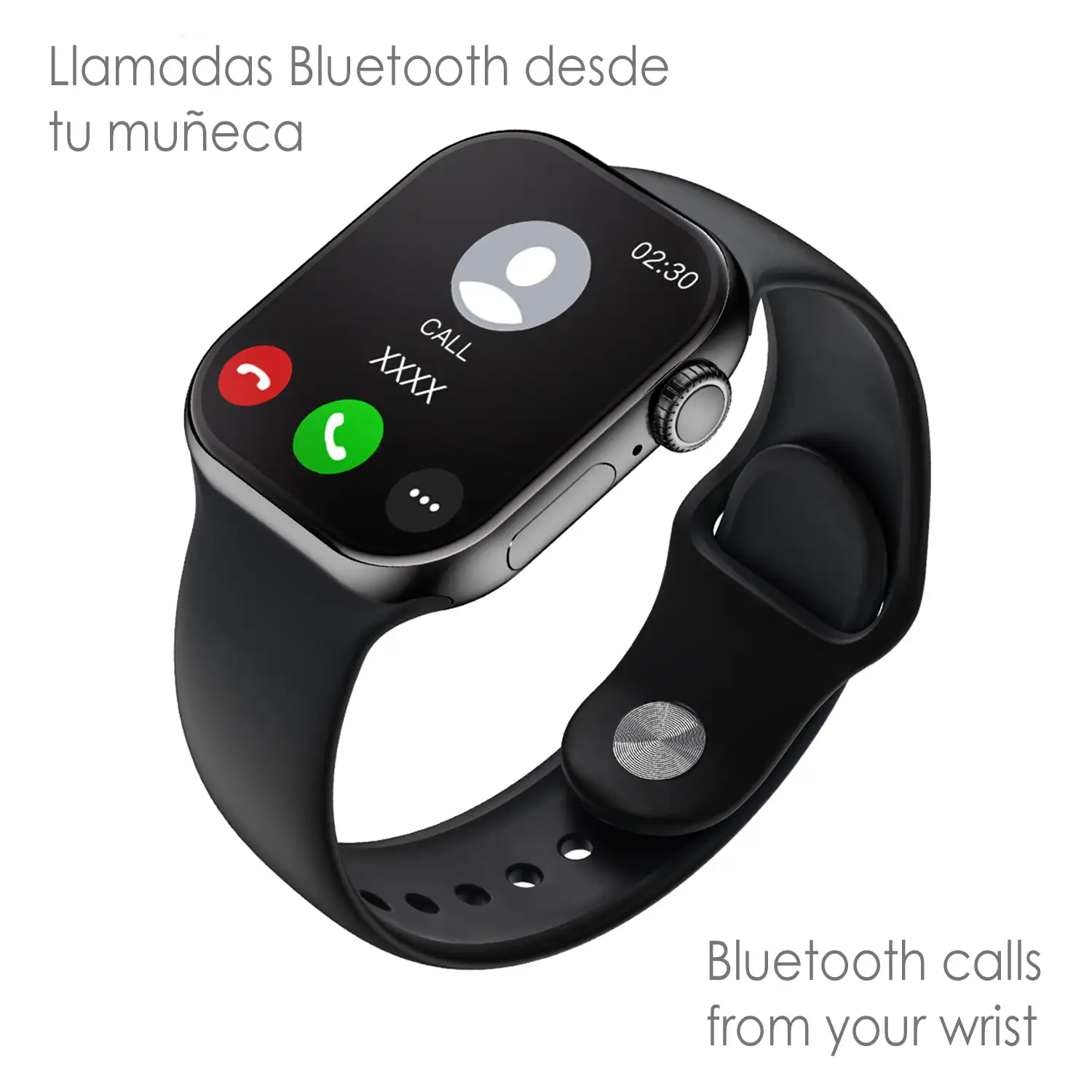 Smartwatch S10 con monitor cardiaco avanzado, ECG, azúcar en sangre, llamadas Bluetooth. Traductor por voz, ChatGPT y juegos de habilidad.