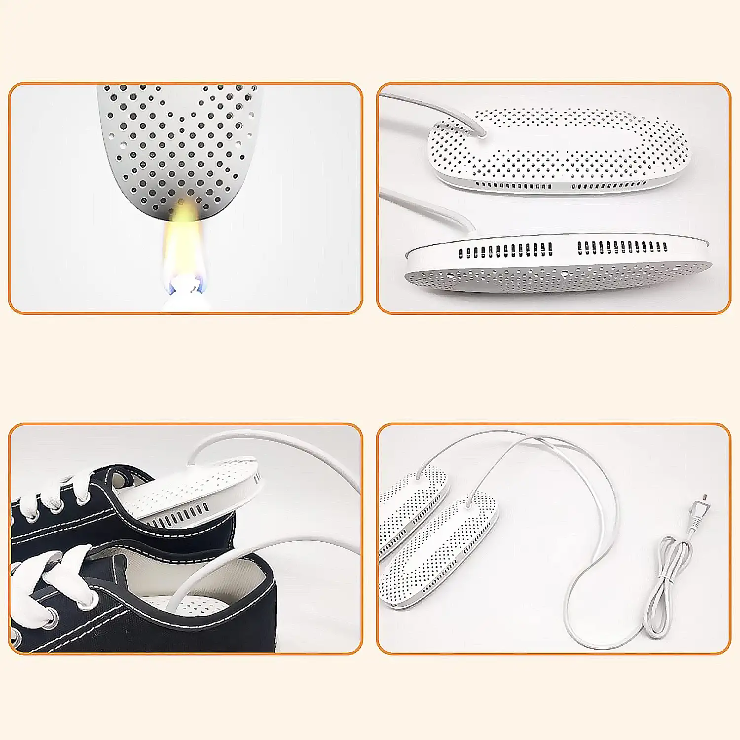 Secador inteligente de zapatos y calcetines. 20W de potencia.