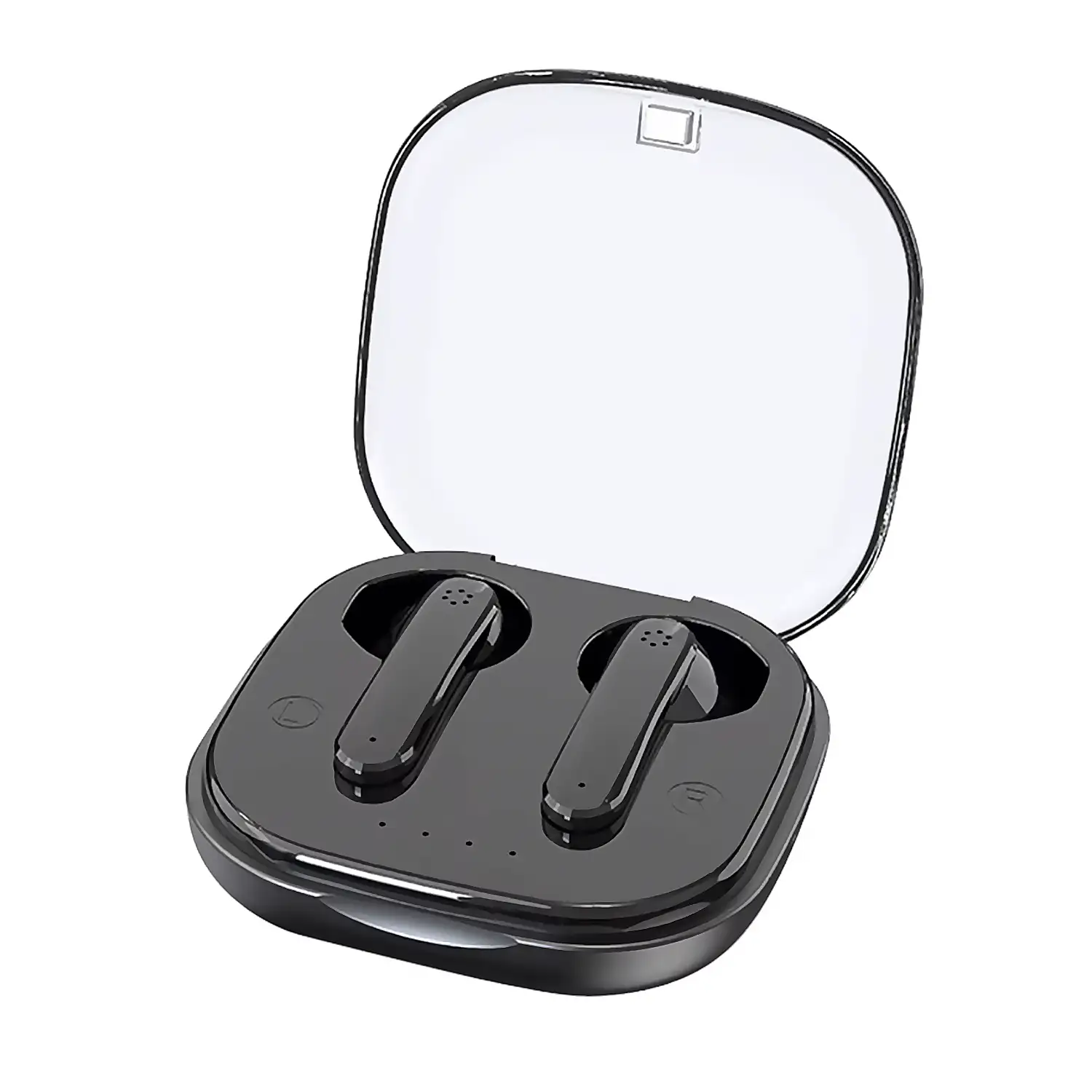 Auriculares TWS S5 Bluetooth. Control táctil. Base de carga 300mAh + 30mAh.
