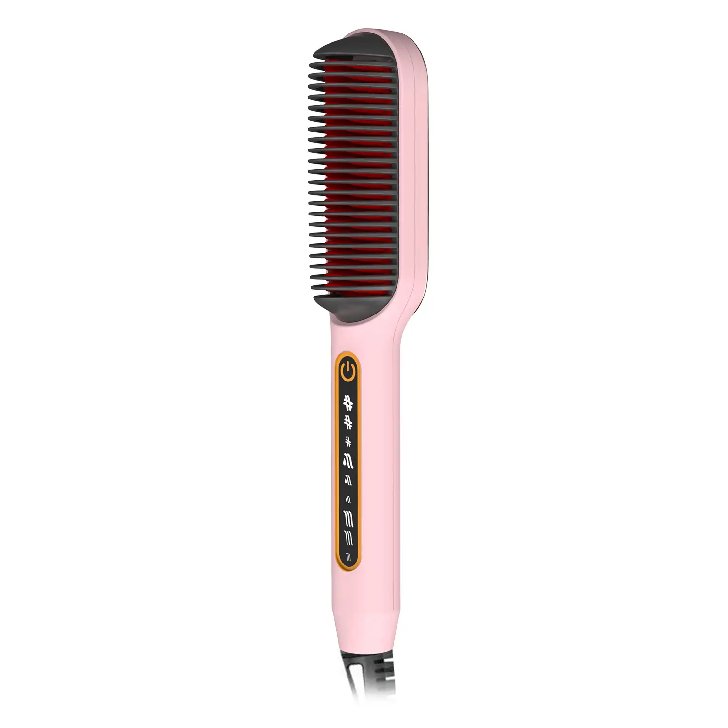 Cepillo alisador de pelo de 50W. 9 niveles de calor de 120°C a 210°C.