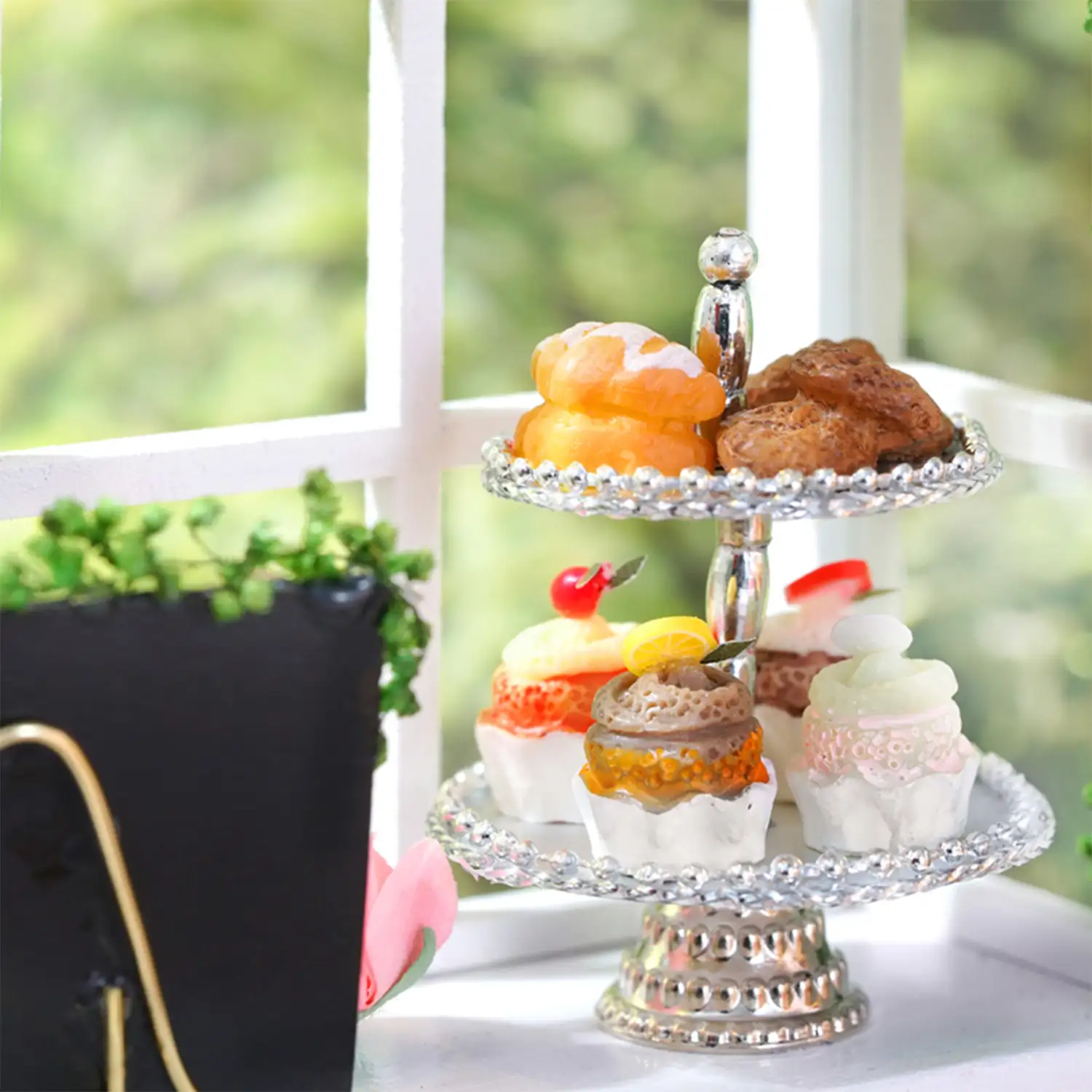 Tienda de dulces Tiempo de Bayas. Maqueta 3D realista con gran detalle y luces led.