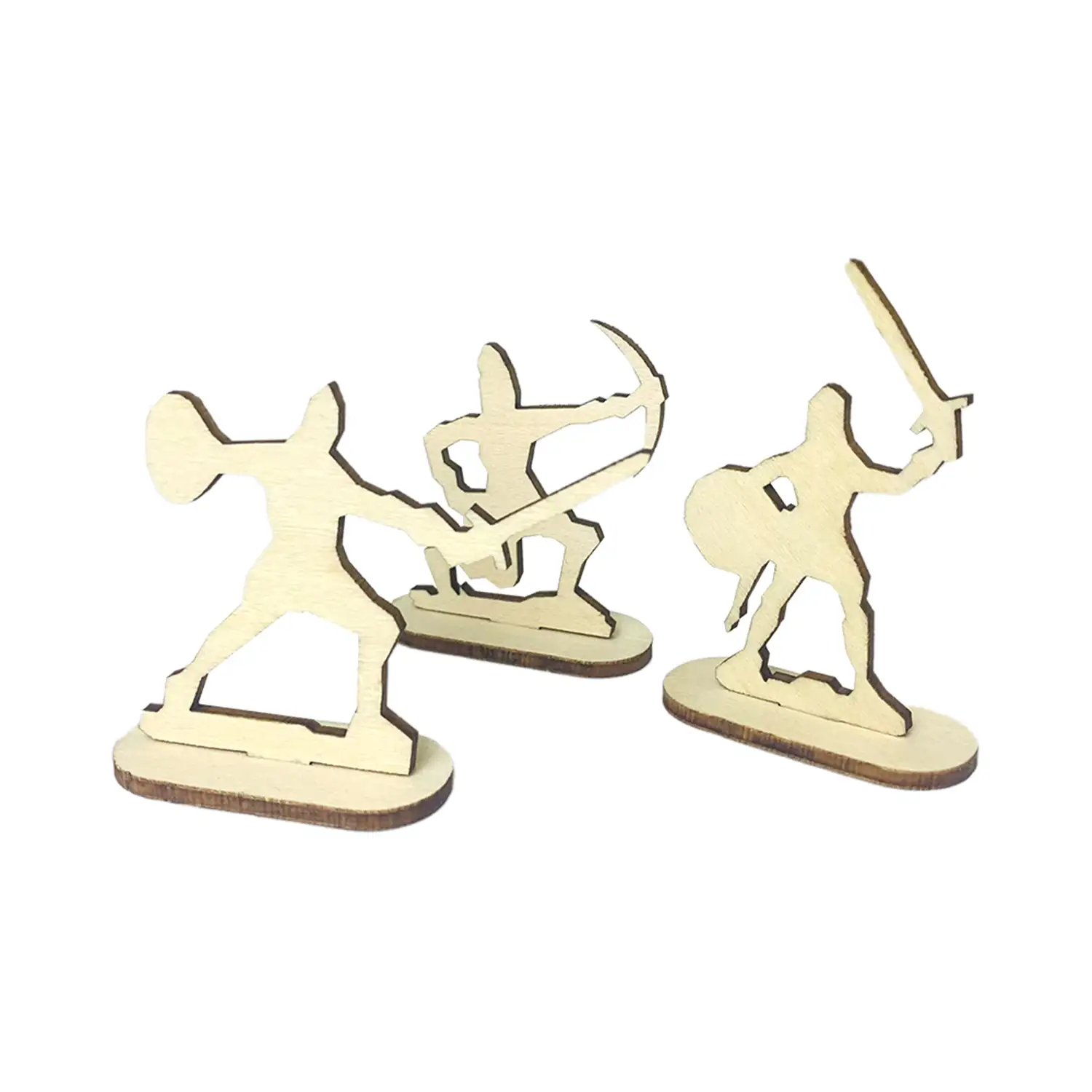Maqueta de Madera 3D, con movimiento mecánico diseño de Ballesta de asedio.