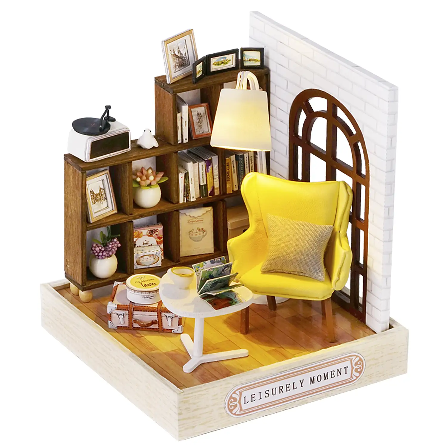 Colección Rincón de la felicidad, Momentos relajantes. Maqueta 3D realista con gran detalle y luces led.