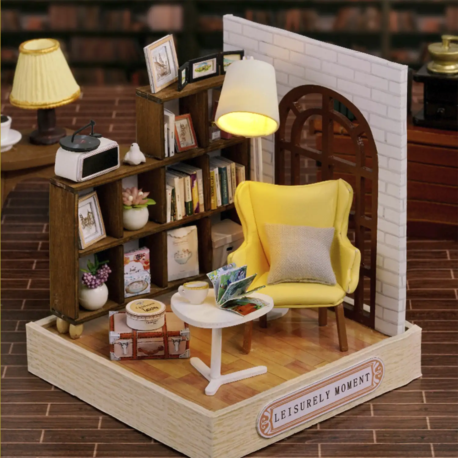 Colección Rincón de la felicidad, Momentos relajantes. Maqueta 3D realista con gran detalle y luces led.