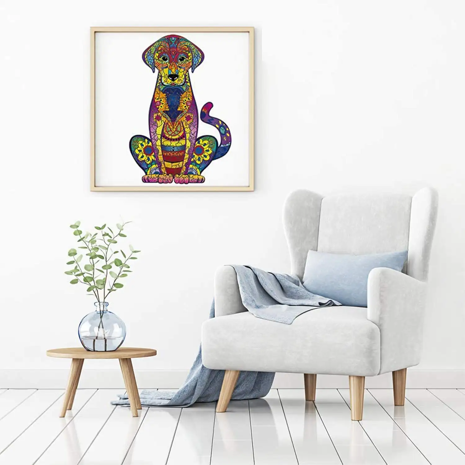 Puzle de Madera con diseño de Perro. 300 piezas.