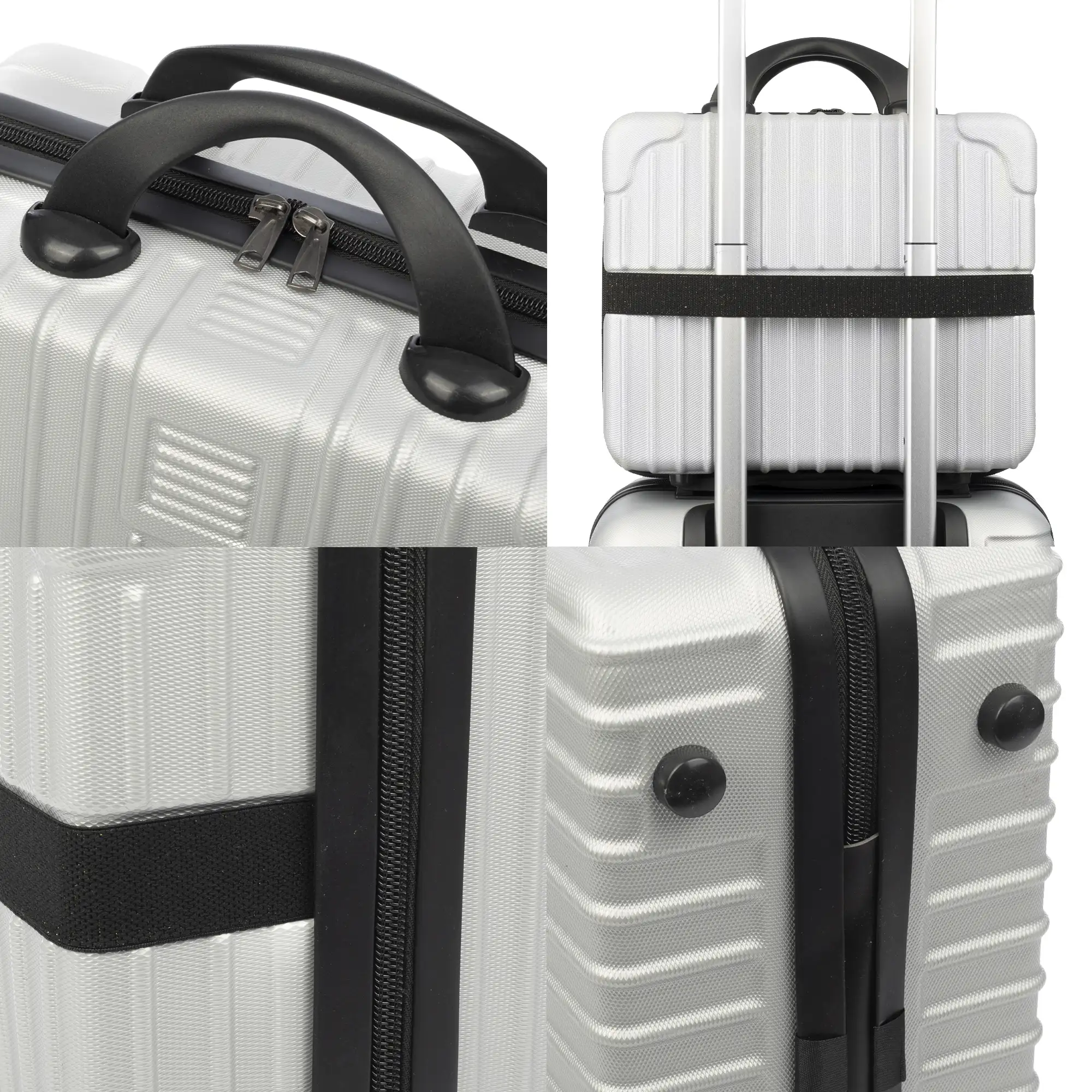 Neceser rígido ultraligero de ABS. Adaptable a trolley. 14 pulgadas.