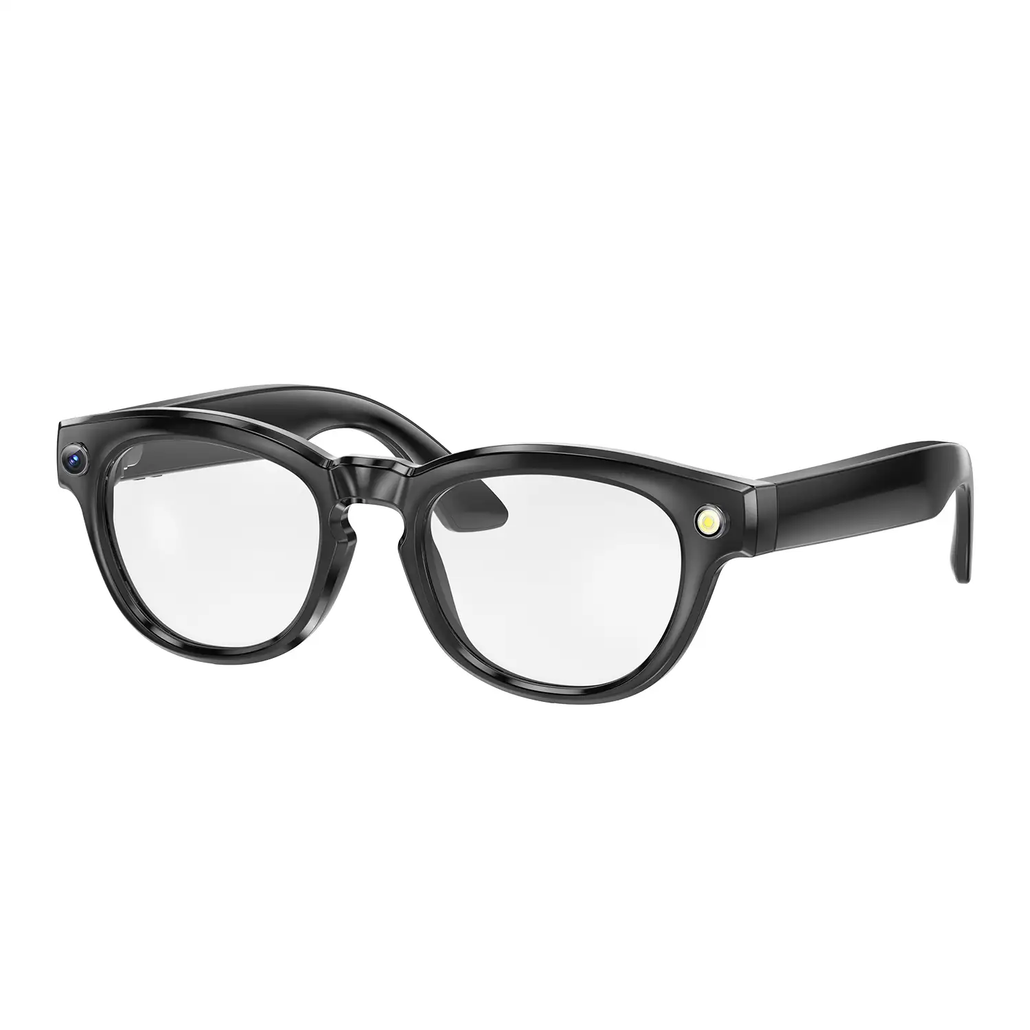 Gafas inteligentes GS380, con cámara, control de música, asistente de voz, cambio de color automático.