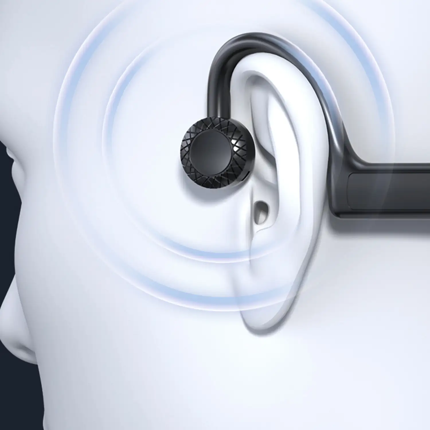Auriculares KS-19 Bluetooth. Con Tecnología de Conducción Ósea.