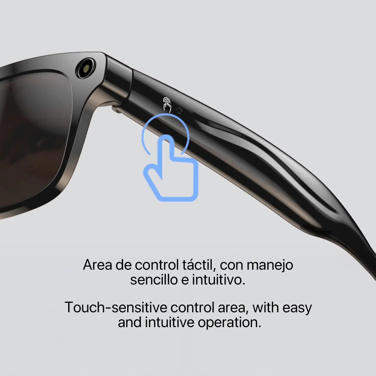 Gafas inteligentes XK OEN, cámara integrada, control de música, inteligencia artificial, traducción de idiomas en tiempo real.