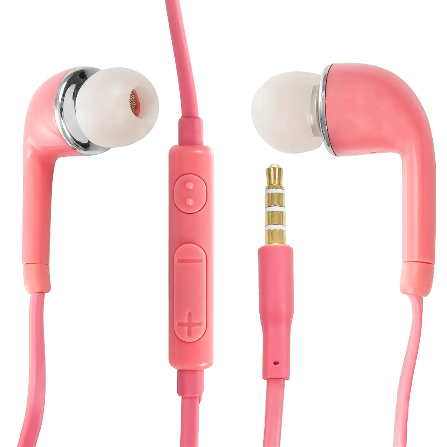 Auriculares con manos libres, conexión minijack. Compatibles con smartphones y tablets Android.