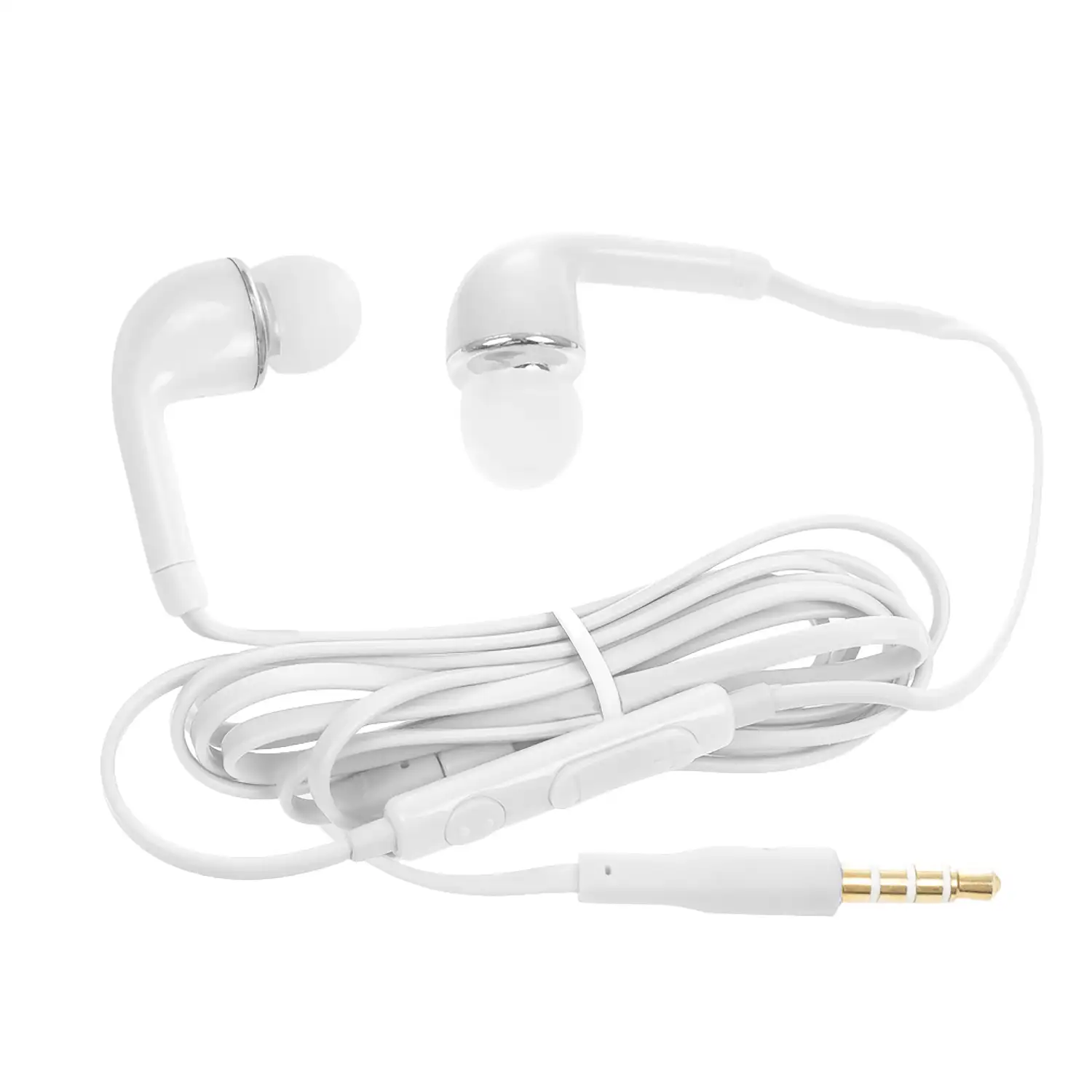 Auriculares con manos libres, conexión minijack. Compatibles con smartphones y tablets Android.