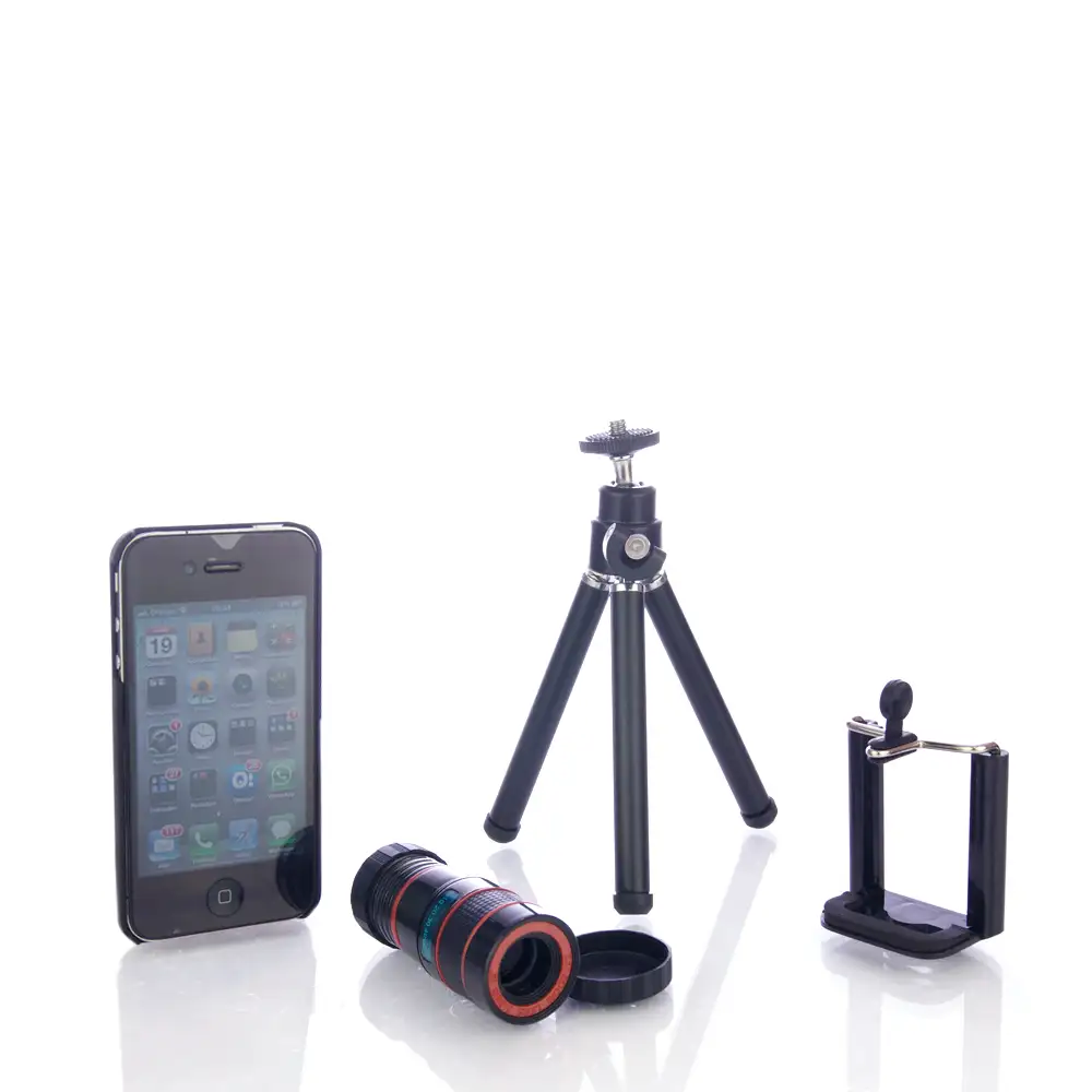 Pack Iphone lens X8 zoom stand…