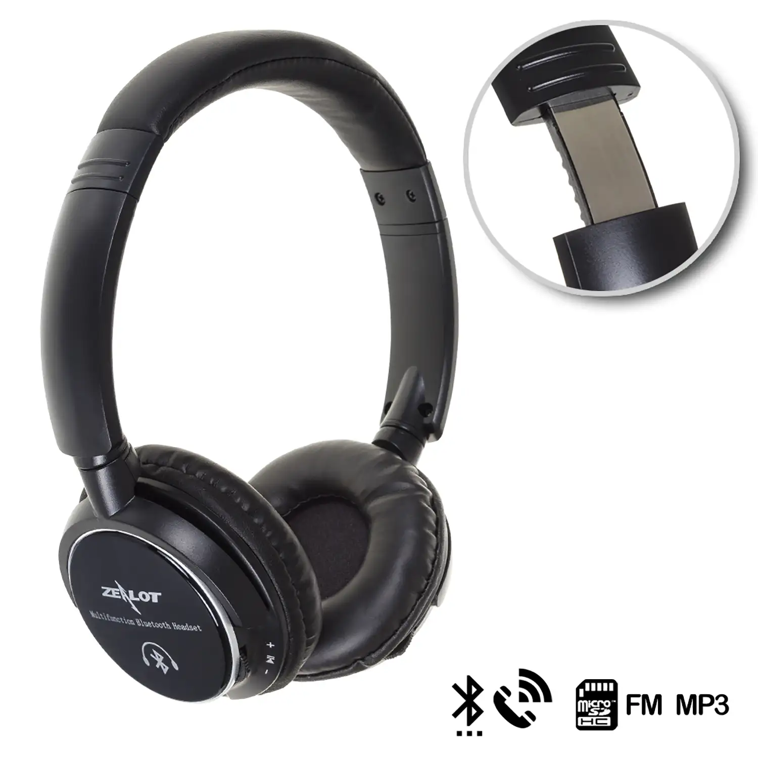 CASCOS BLUETOOTH con FM RADIO,MANOSLIBRES HI-FI.                           