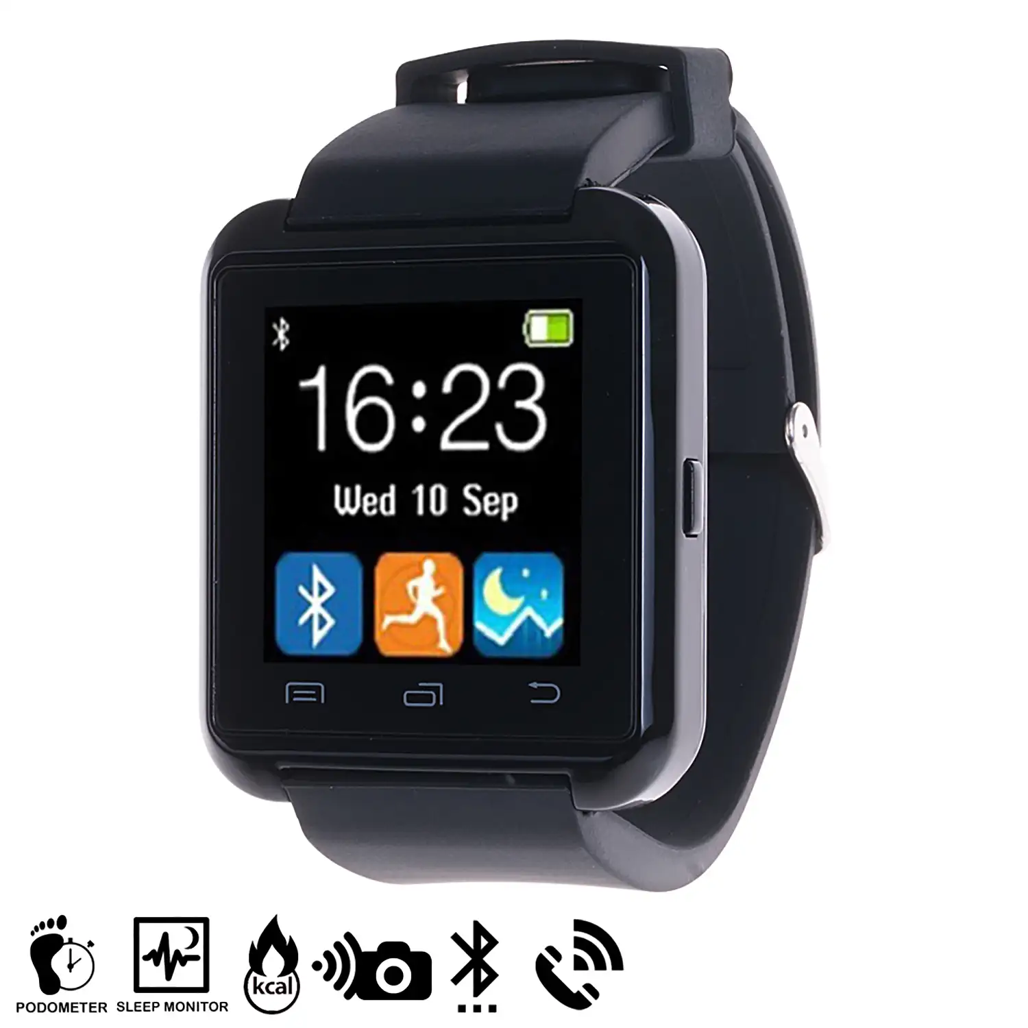 SMARTWATCH MULTIFUNCIÓN BLUETOOTH NEGRO