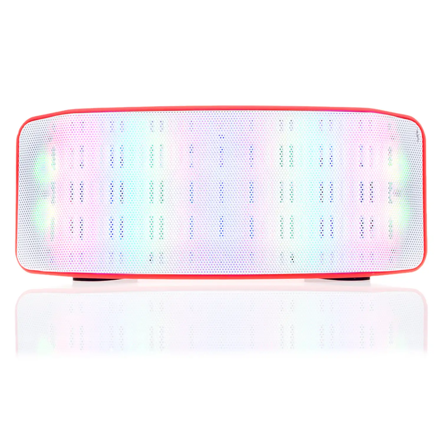 Altavoz bluetooth portable con luz led a todo color