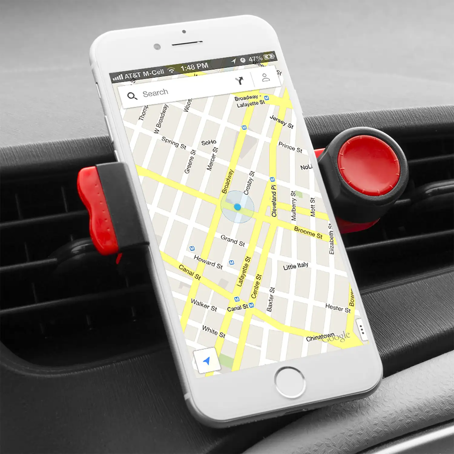 Soporte smartphone coche para salida de aire