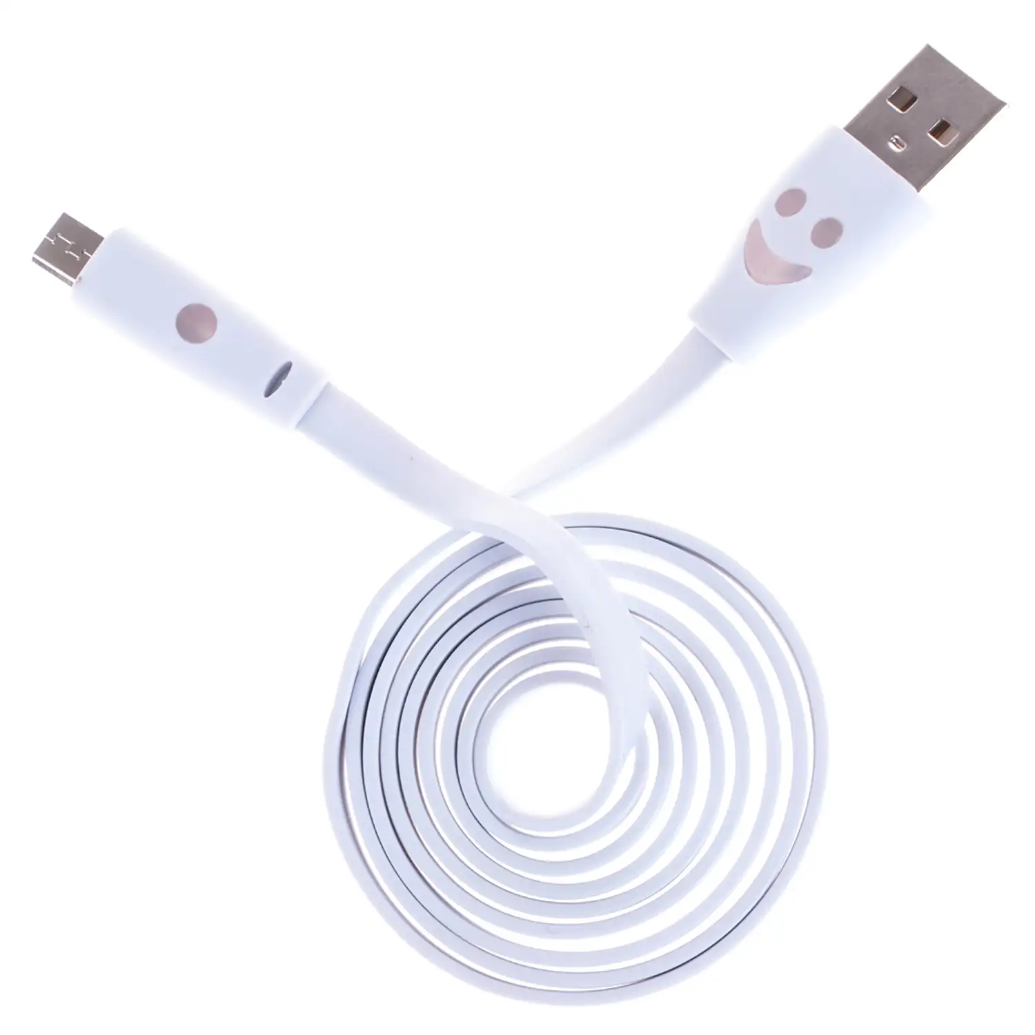 CABLE PLANO MICRO USB SMILE