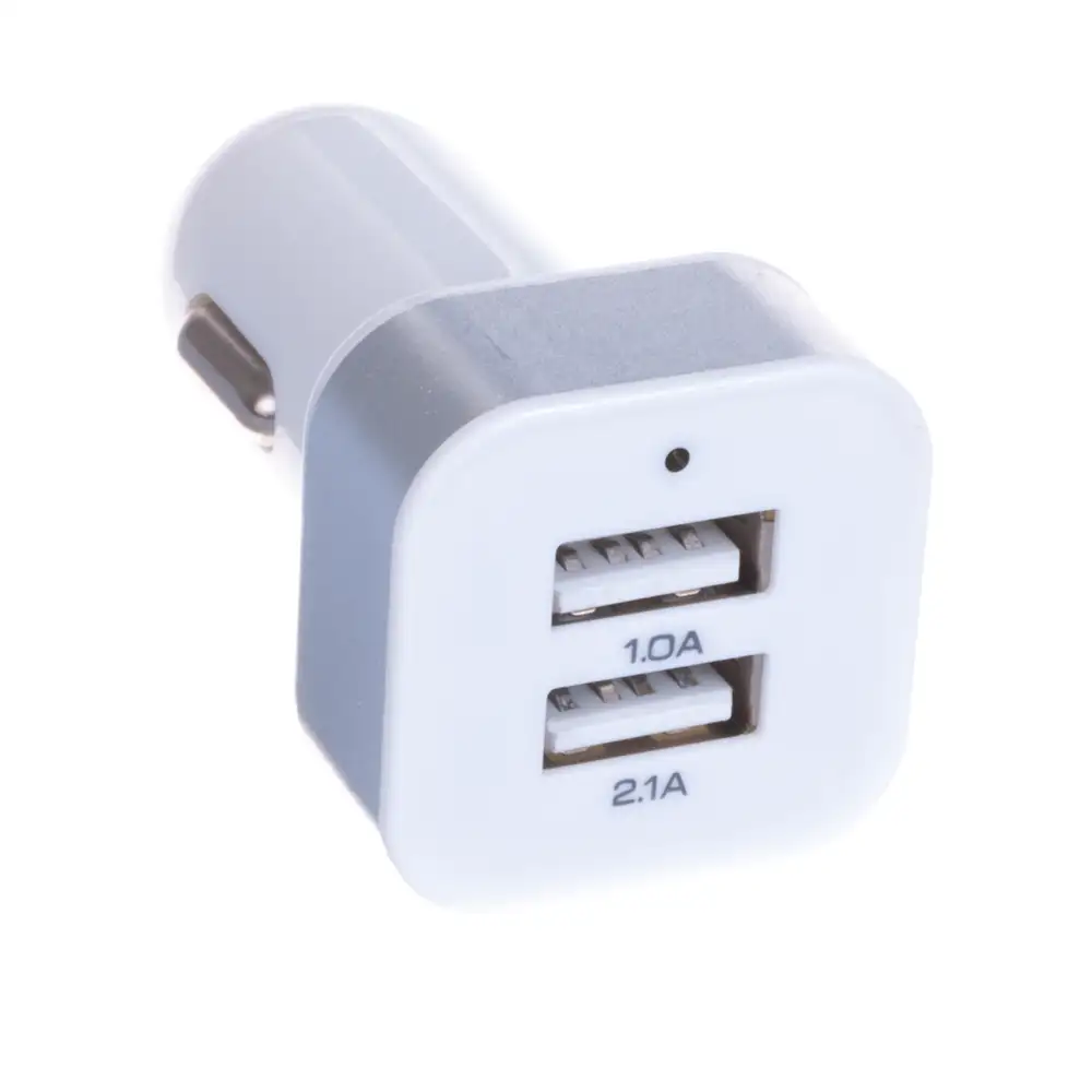 ADAPTADOR 3.1 Mah DE CARGA PARA COCHE 2 USB.