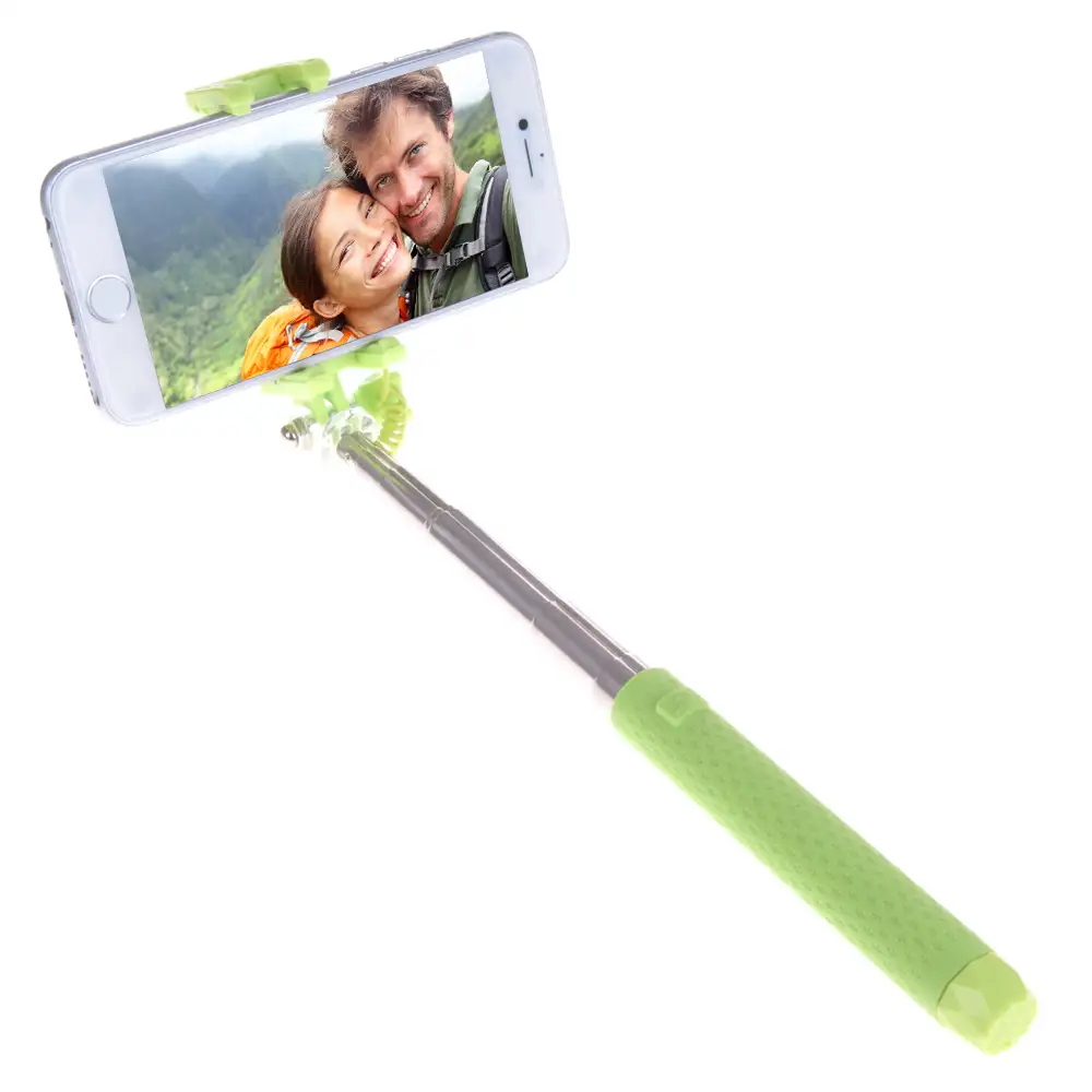 Mini palo de selfie con espejo