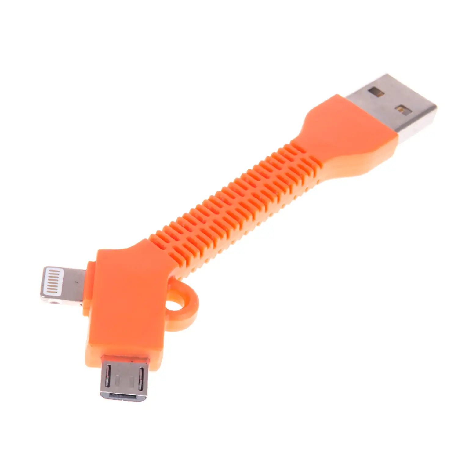 CONECTOR 2 EN 1 SEMIRÍGIDO IP5/6 Y MICRO USB