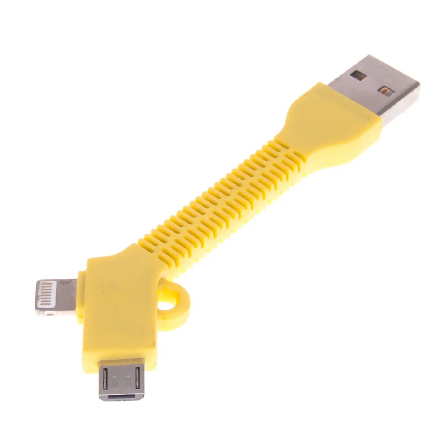 CONECTOR 2 EN 1 SEMIRÍGIDO IP5/6 Y MICRO USB