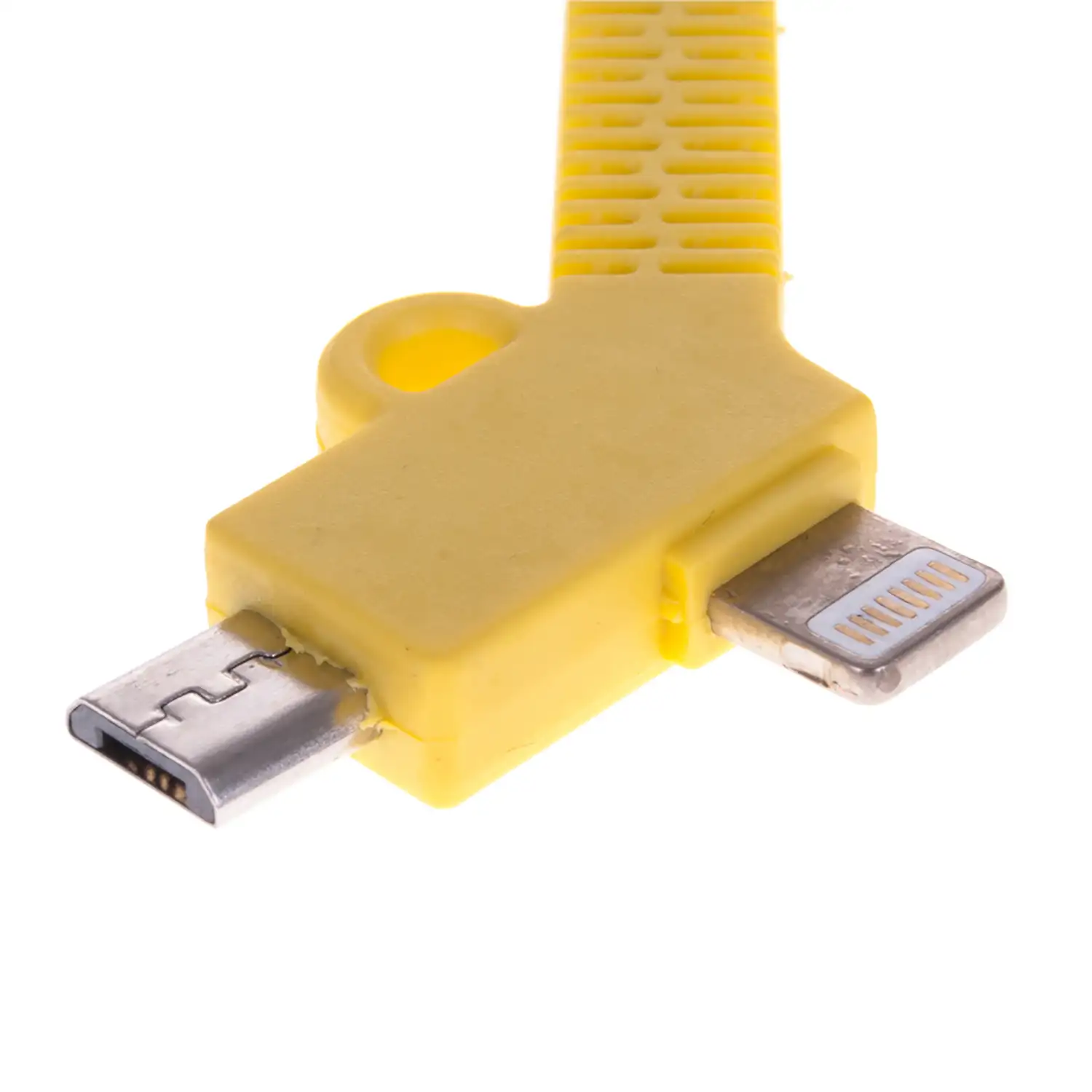 CONECTOR 2 EN 1 SEMIRÍGIDO IP5/6 Y MICRO USB