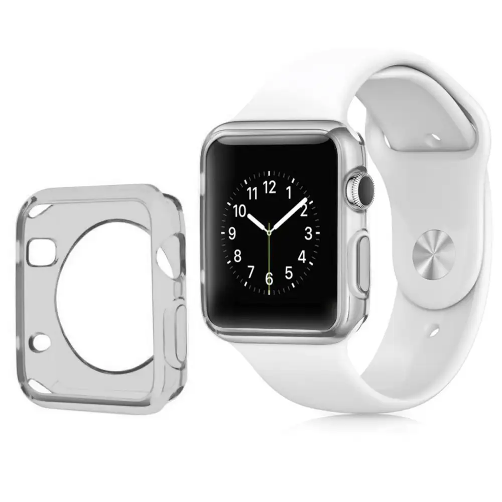 CARCASA SILICONA APPLE WATCH 42 MMS