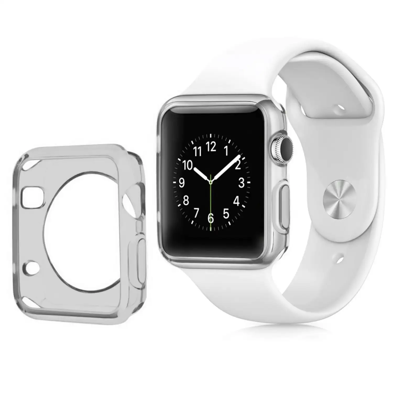 CARCASA SILICONA APPLE WATCH 38 MMS