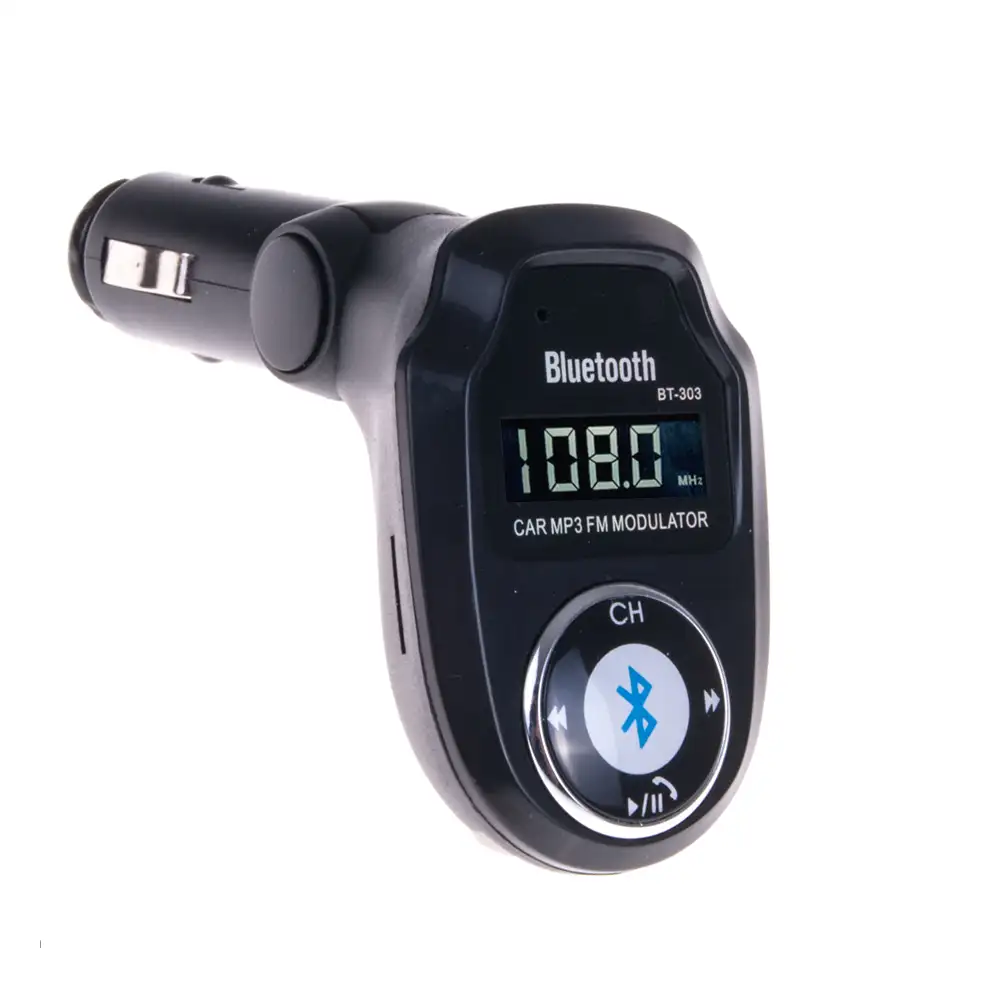 MANOS LIBRES ,MP3 PLAYER BLUETOOTH CON TRANSMISOR FM PARA COCHE