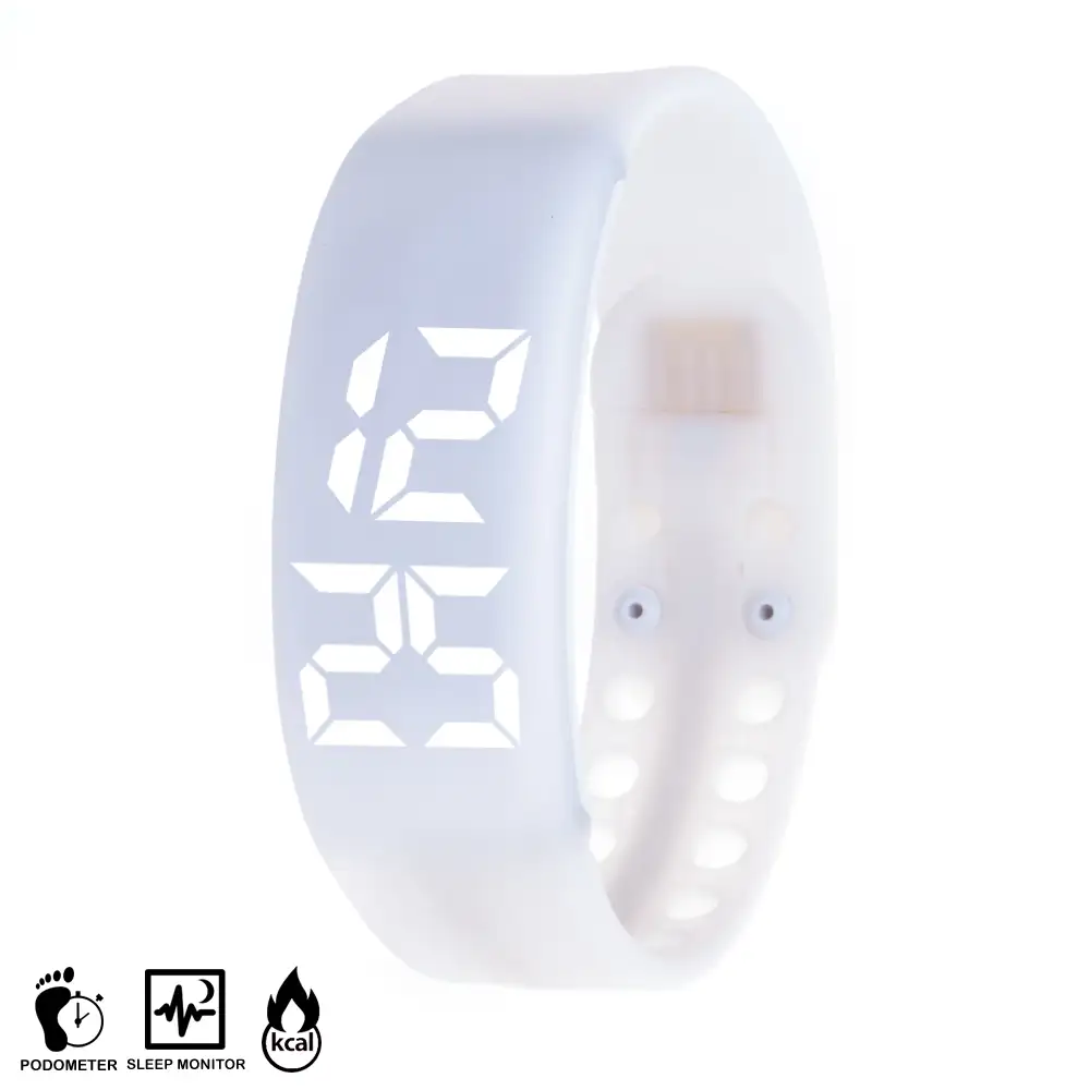 BRAZALETE INTELIGENTE FIT W2 PC CONTROL BLANCO