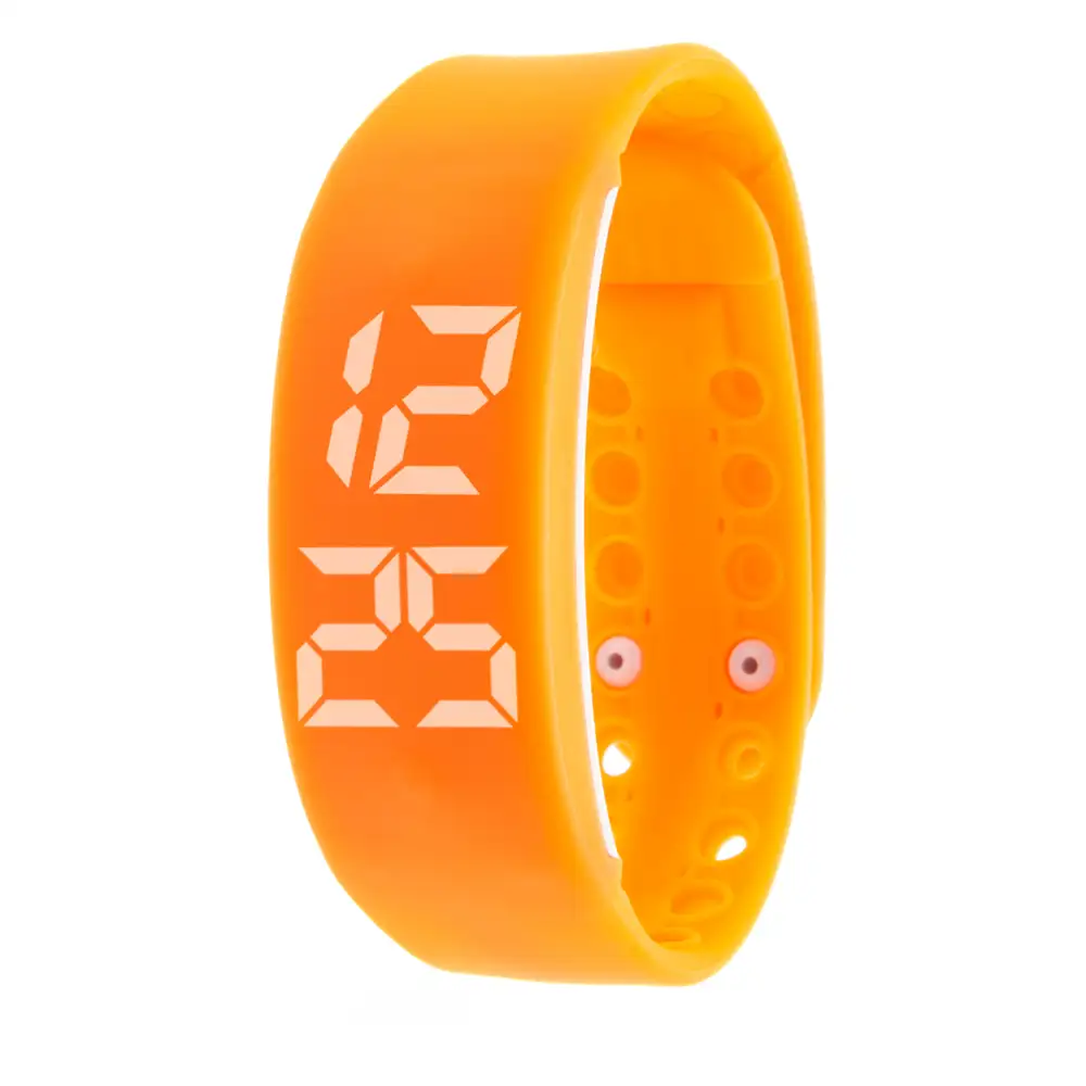 BRAZALETE INTELIGENTE FIT W2 PC CONTROL NARANJA