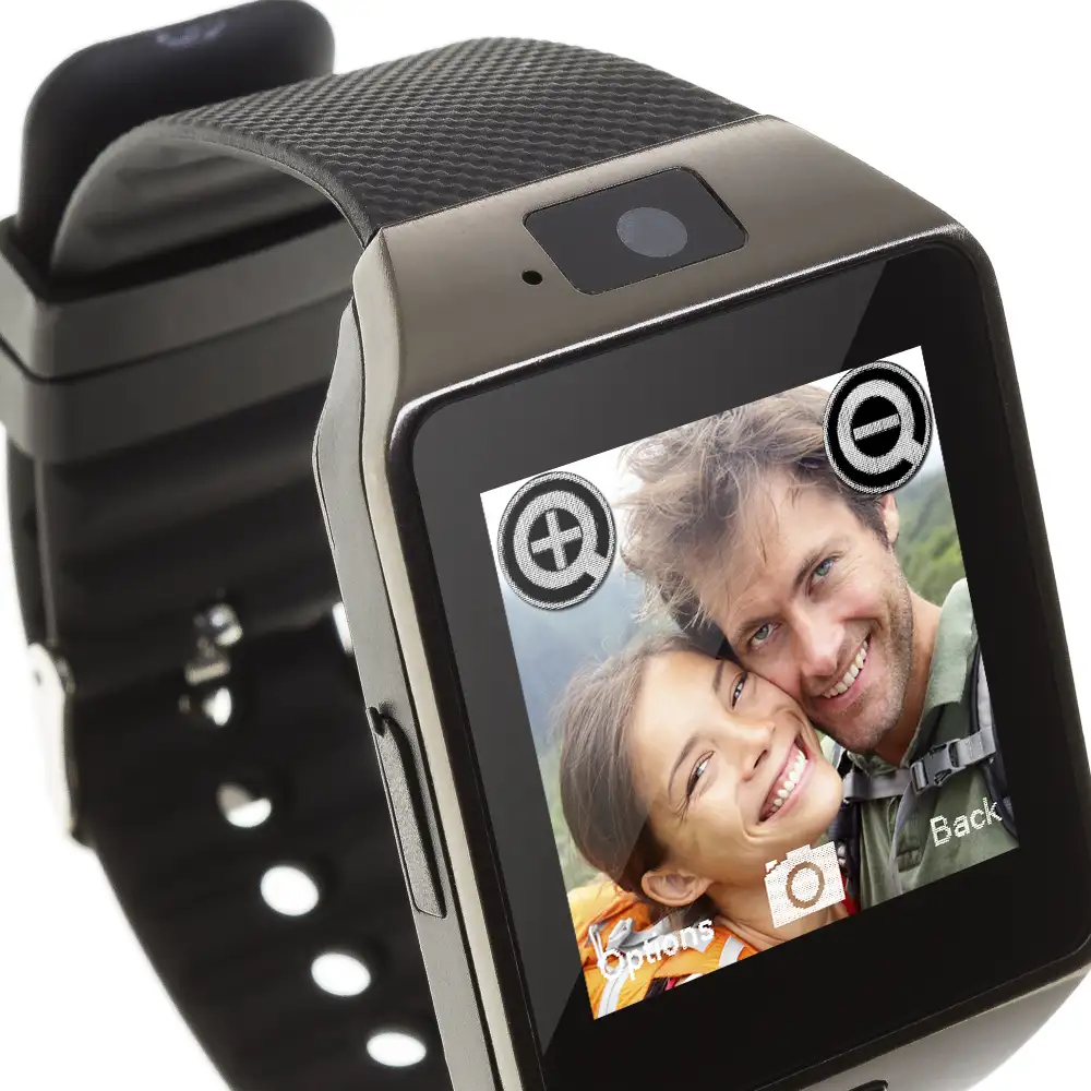 Smartwatch Ártemis BT BLACK con SIM, cámara y SLOT micro SD 