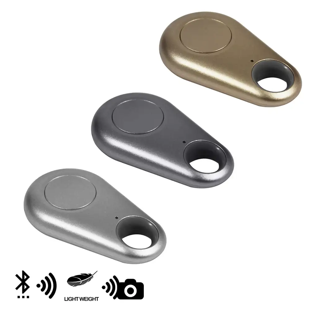 PACK METAL iTAG LOCALIZADOR BLUETOOTH PORTÁTIL PLATA + GRIS + ORO