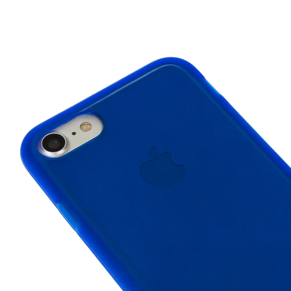 CARCASA TPU TRANSPARENTE CON COLOR IP7 / IPHONE 8