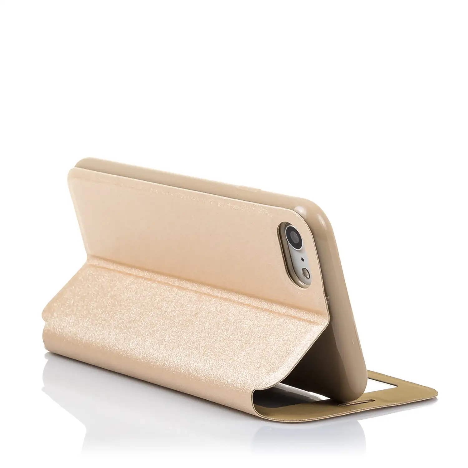 FUNDA LIBRO CON VENTANA CIERRE MAGNÉTICO IPHONE 7/ IPHONE 8