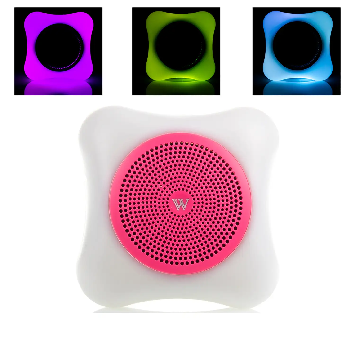 Altavoz bluetooth con lámpara led multicolor WJC1