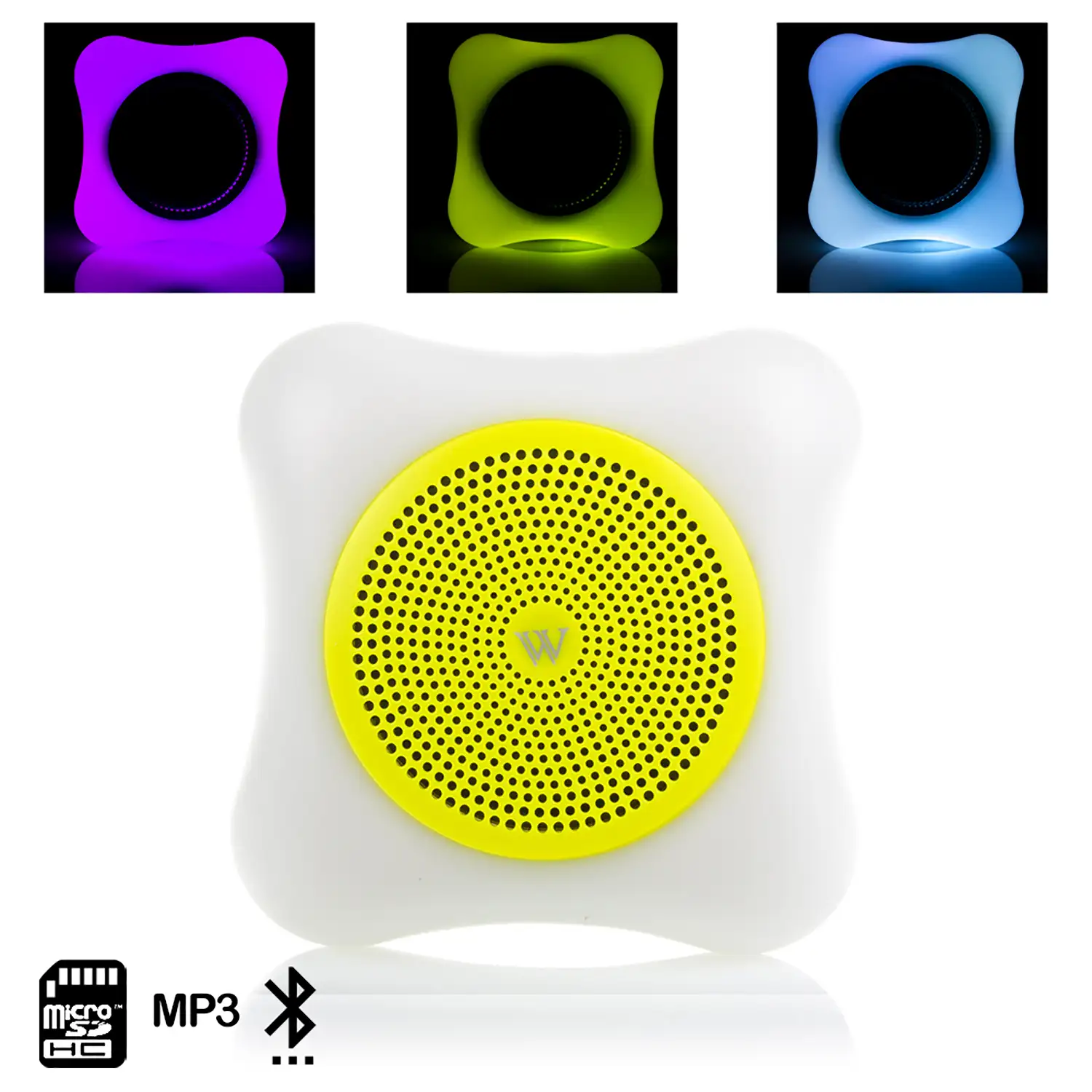 Altavoz bluetooth con lámpara led multicolor WJC1