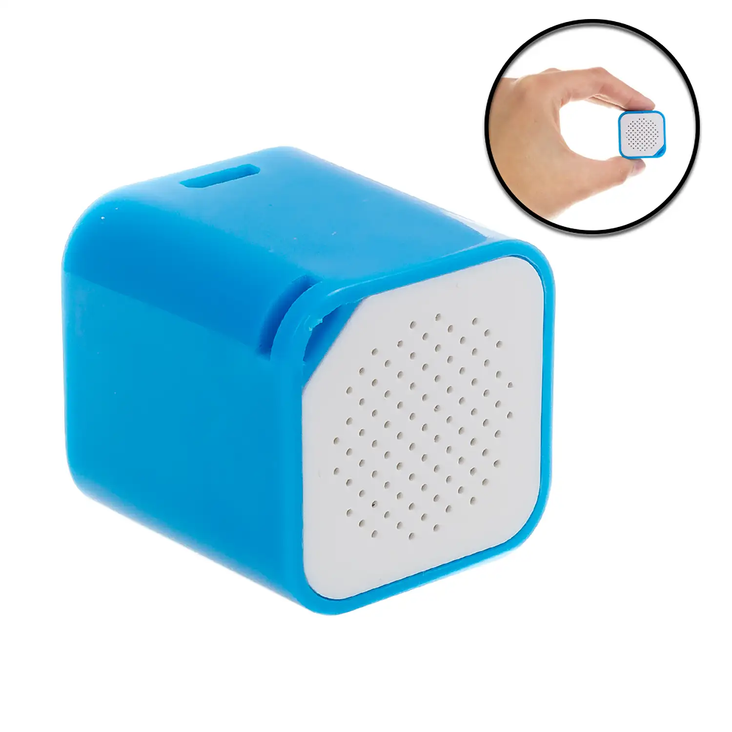 Mini altavoz bluetooth cúbico con manos libres