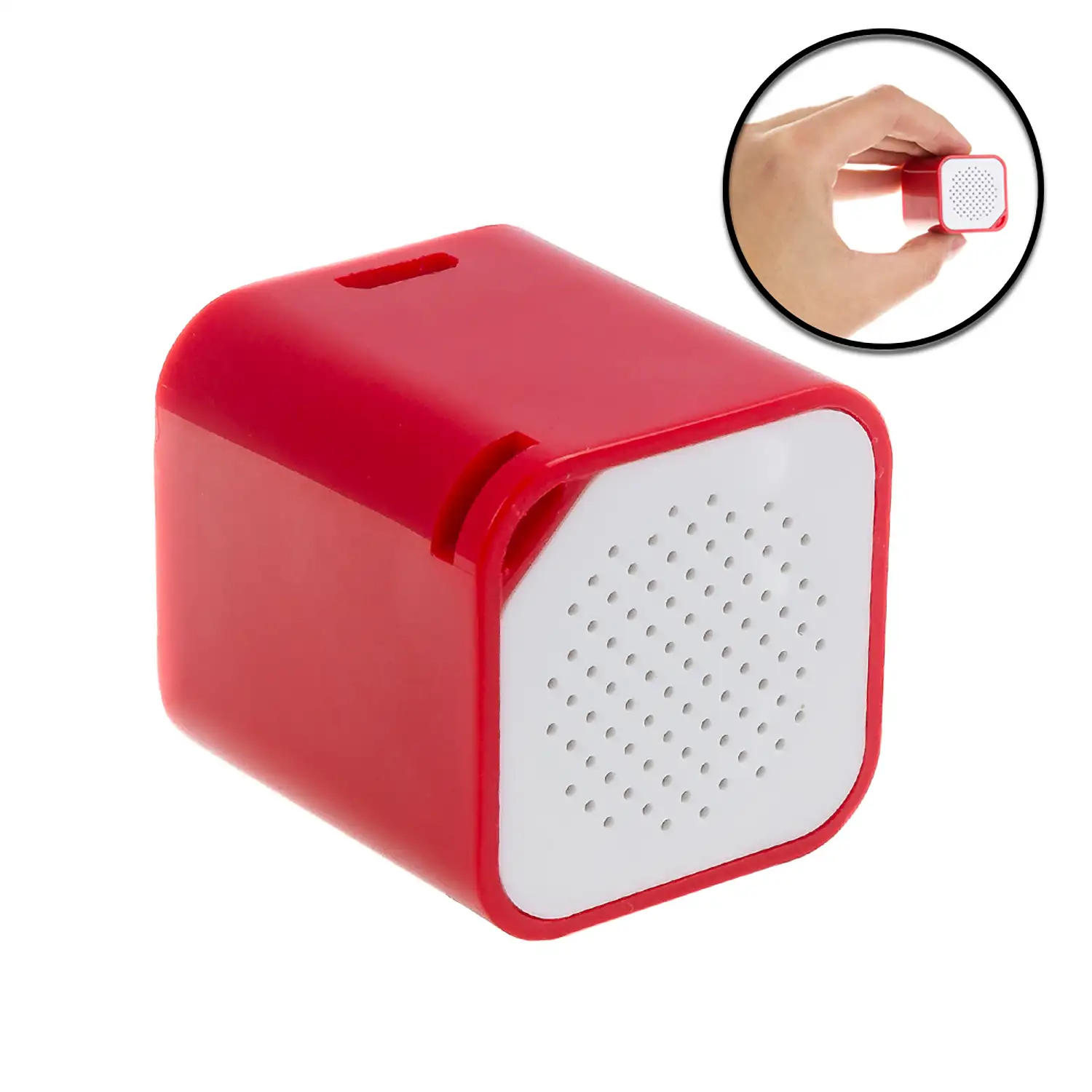 Mini altavoz bluetooth cúbico con manos libres