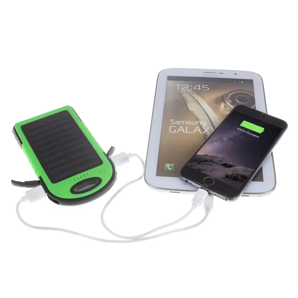 POWERBANK SOLAR WATERPROOF DE 5.000mAh