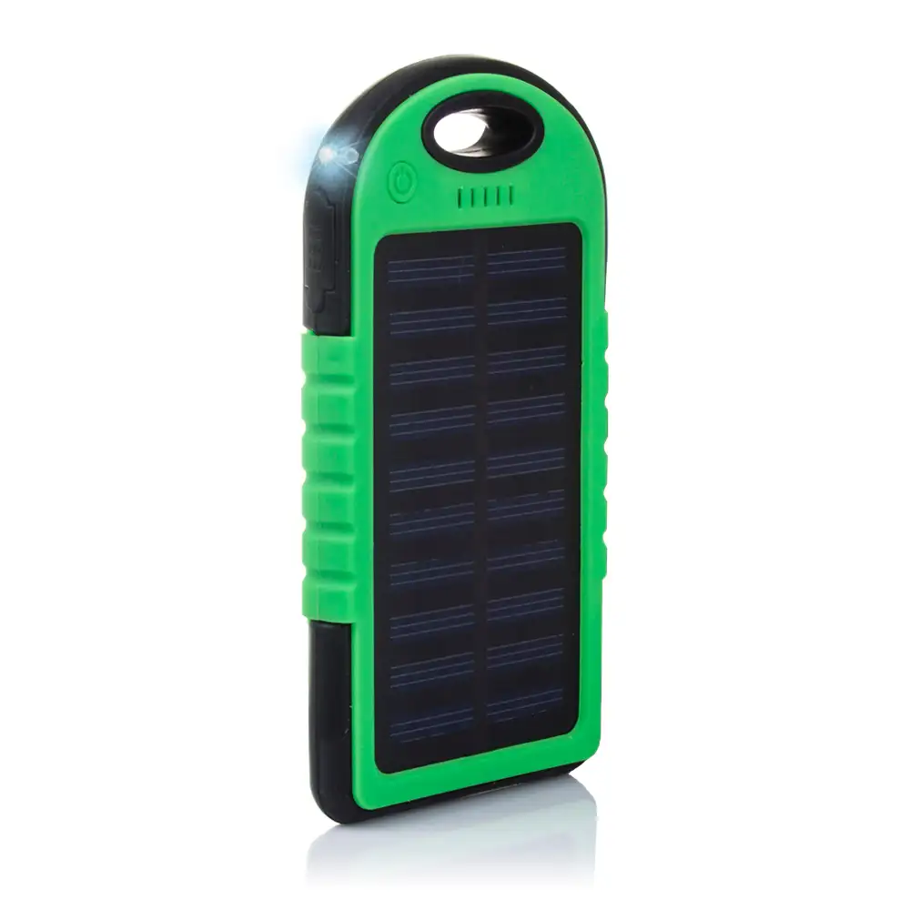 POWERBANK SOLAR WATERPROOF DE 5.000mAh