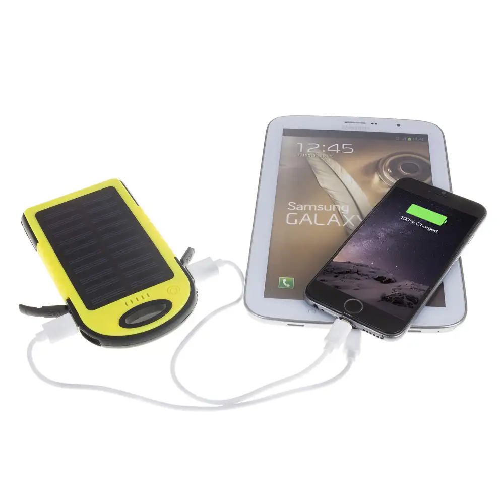 POWERBANK SOLAR WATERPROOF DE 5.000mAh