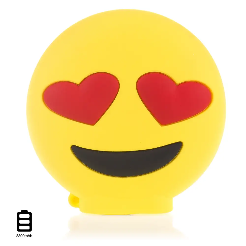 POWERBANK EMOTICONO 8.800mAh + FUNDA. LOVE